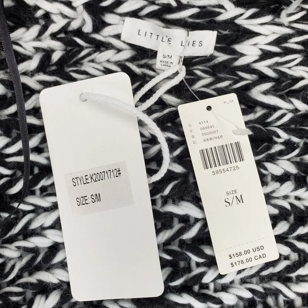 NWT Little Lies with Anthropologie Wanda Marled Cardigan Size S/M